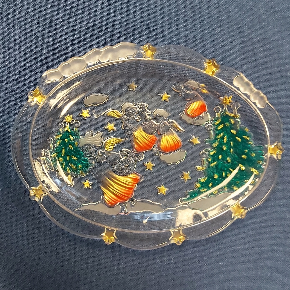 🕰 RARE Mikasa Christmas Dish